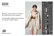 Women's Fashion Mockup Full Outfit, a Shirt Mockup by Andrea Muller (Thumbnail 4 of 7)