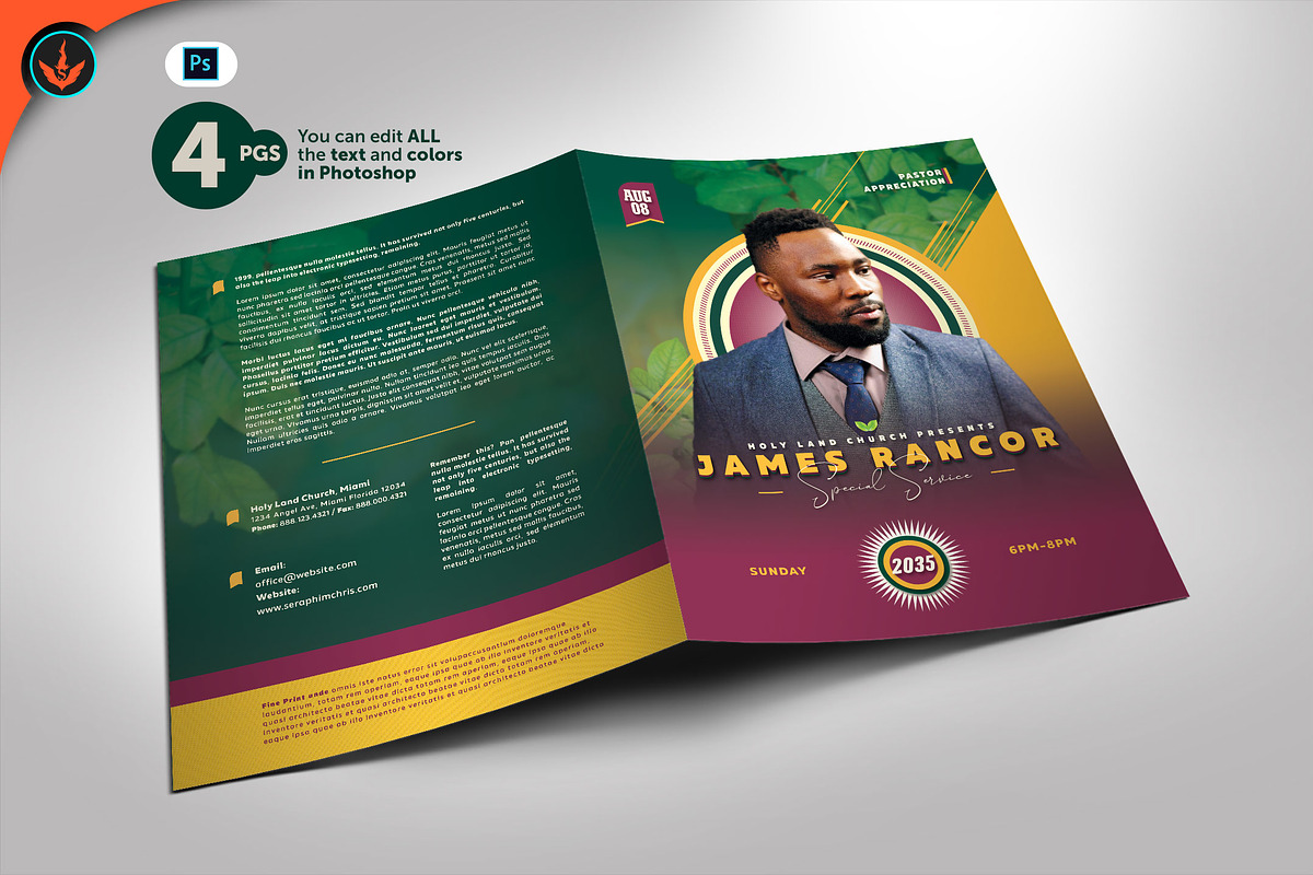 Event Program 1, a Brochure Template by SeraphimChris (Photo 1 of 5)