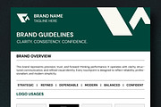 One Page Brand Guidelines, a Brochure Template by Artisan Vibes (Thumbnail 5 of 5)