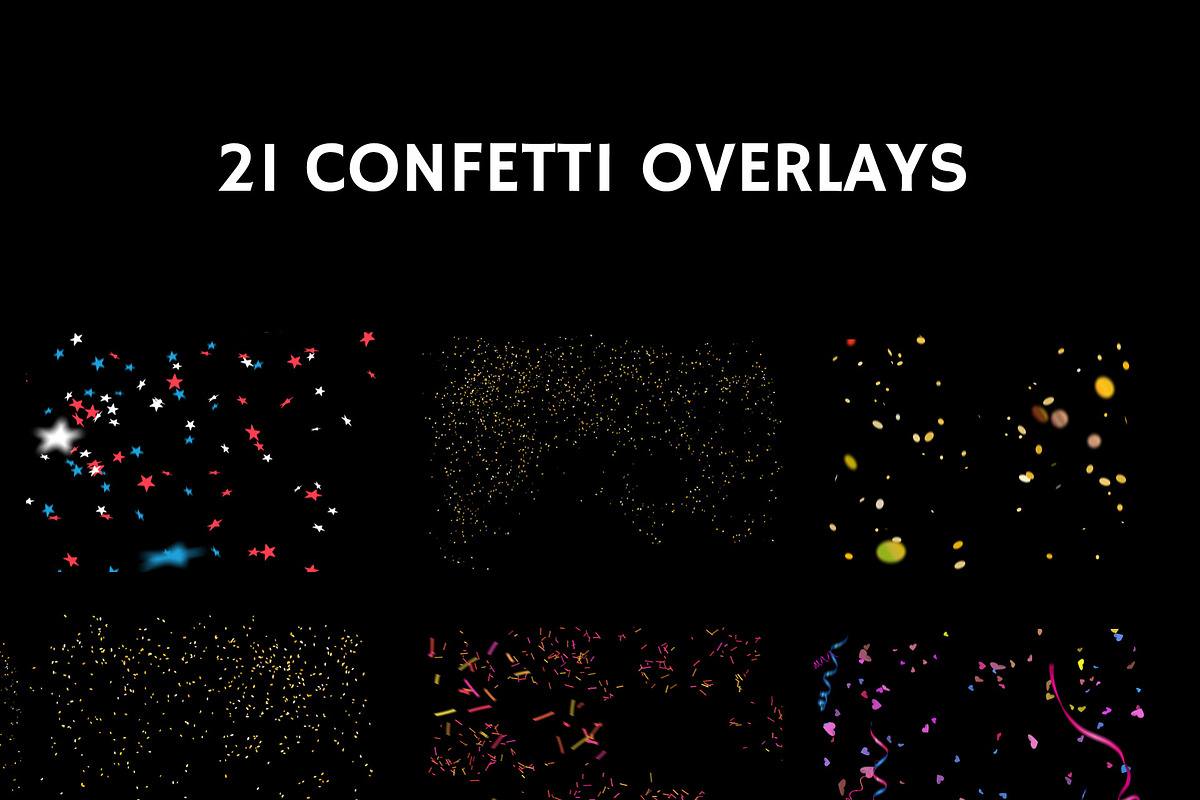 21 Confetti Photo Overlays, a Layer Style Add-On by PhotoEffects.Store (Photo 8 of 8)