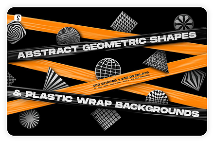 200 Abstract shapes & backgrounds