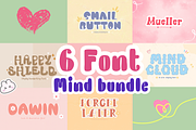 Mind 6 - bundle font, a Handwritten Font by JJuta (Thumbnail 1 of 13)