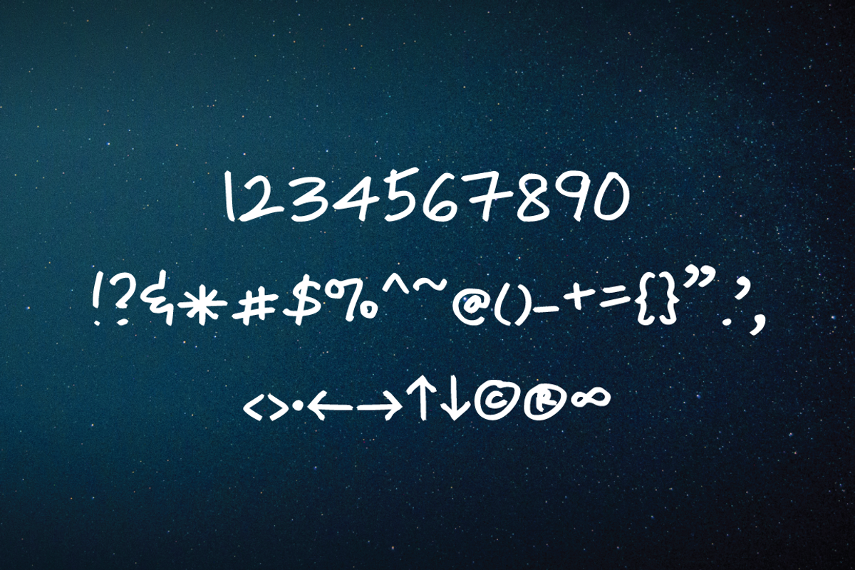 Marko Handwriting Typeface preview 4