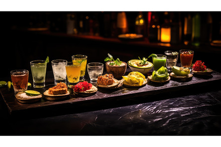 tasting food tequila drink ai, a Food & Drink Photo by pikepicture
