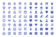 Material Education and School Icons, a Solid Icon by Creative Stall (Thumbnail 4 of 5)