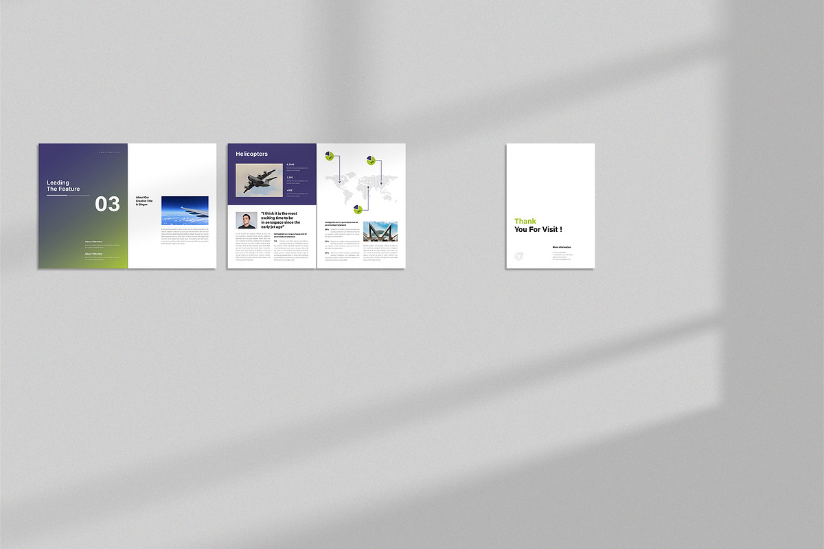 Airbus Annual Report Template_CANVA, a Brochure Template by TemplateFolio-Shop (Photo 12 of 12)