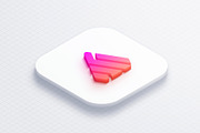 Isometric 3D Mockups - PSD, an iPhone Mockup by Asylab (Thumbnail 40 of 47)