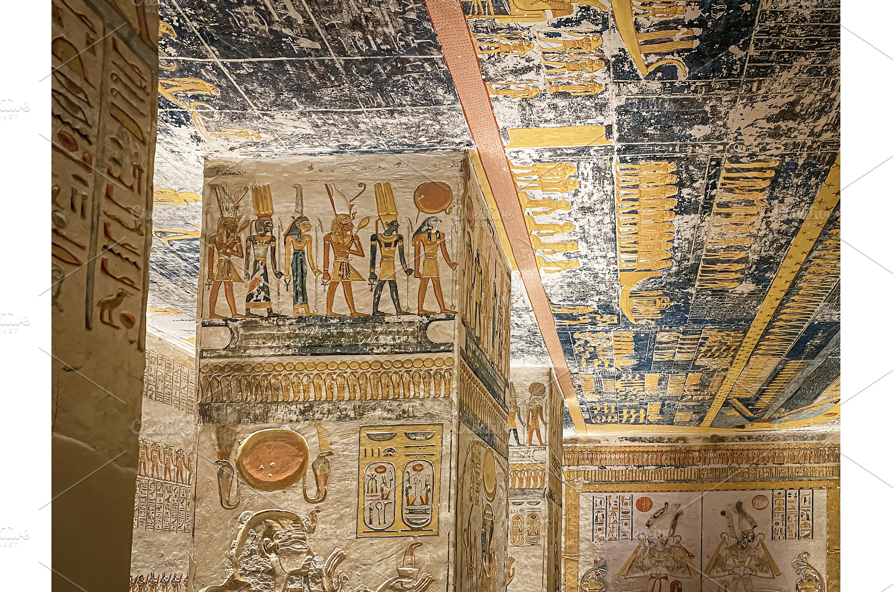 Tomb of Memnon KV9 in the Egyptian, an Architecture Photo by TatsianaSalauyova