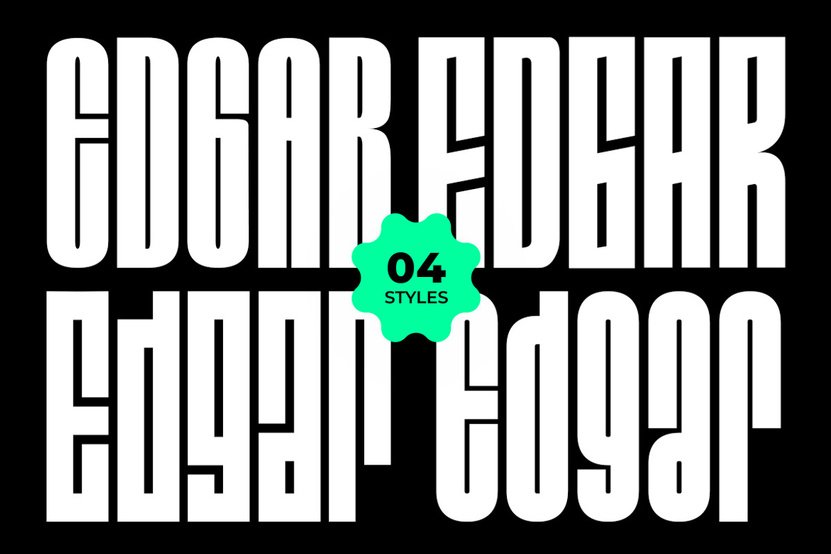 Edgar - Condensed Display Sans-Serif, a Sans Serif Font by Webhance Studio (Photo 2 of 13)