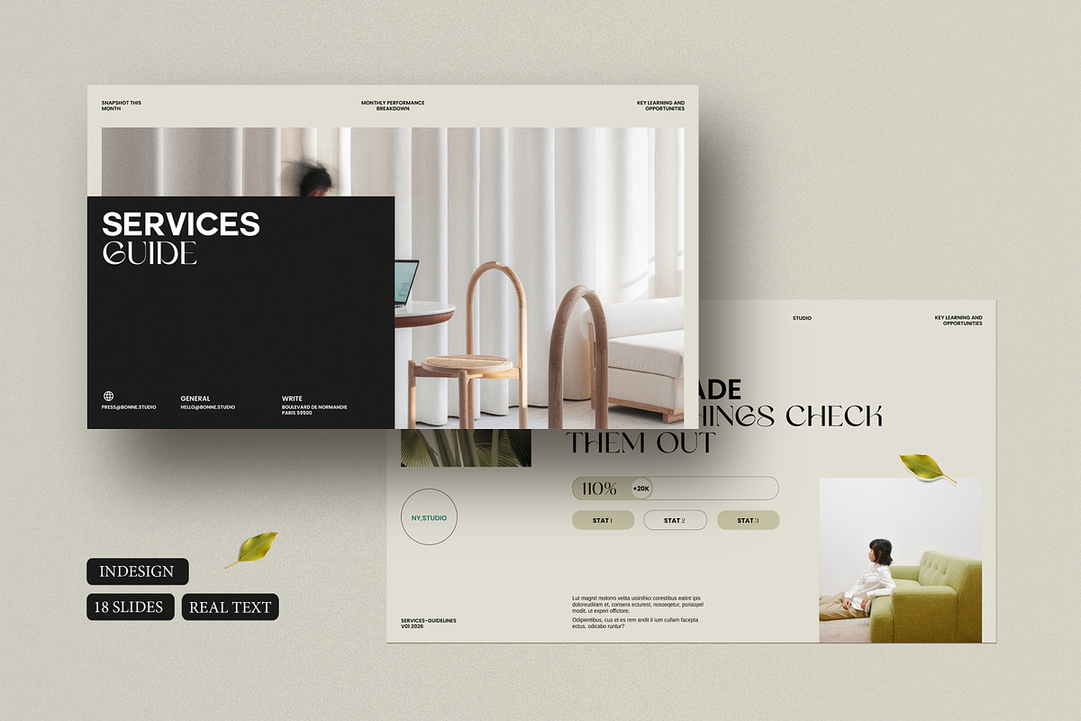 Services and Pricing Guide, a Presentation Template by S A N D Y (Photo 1 of 10)