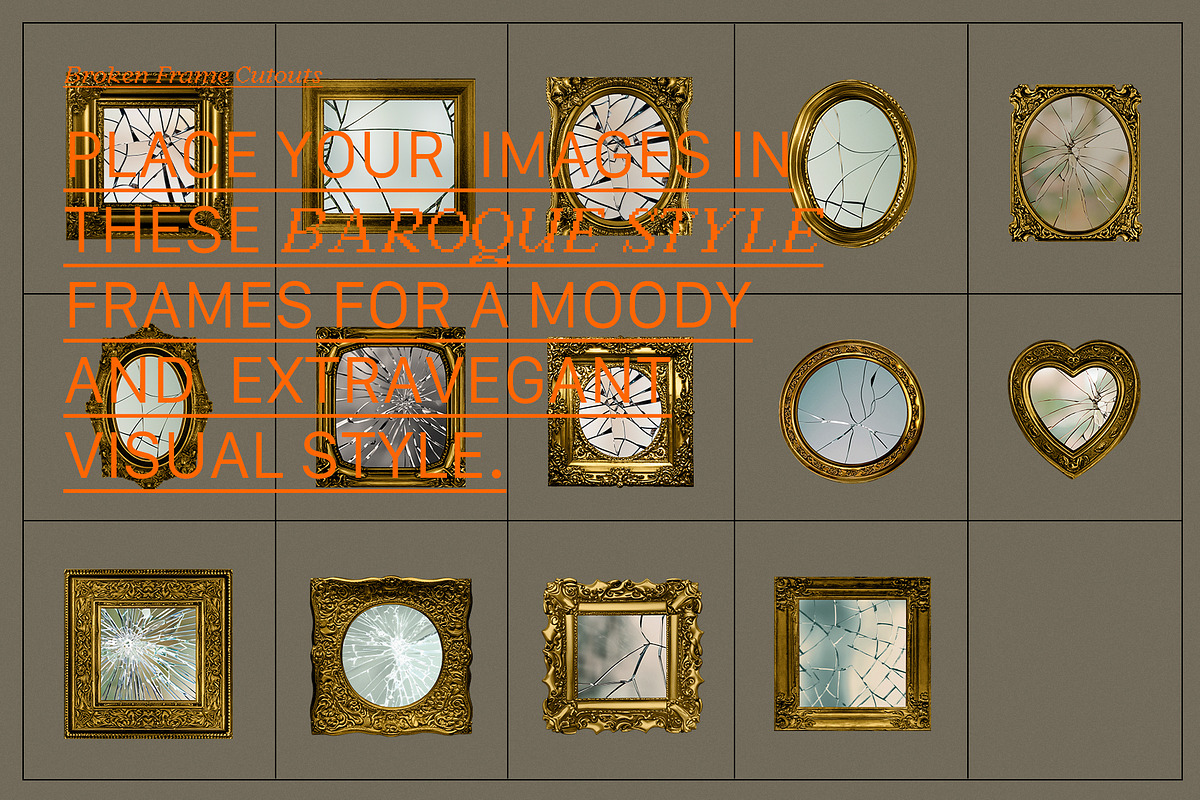 VINTAGE FRAMES Collection, an Object Graphic by Desert Poetic (Photo 5 of 5)