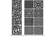 Black Lasercut Panel Bundle, an Object Graphic by Designer_Momina (Thumbnail 9 of 13)