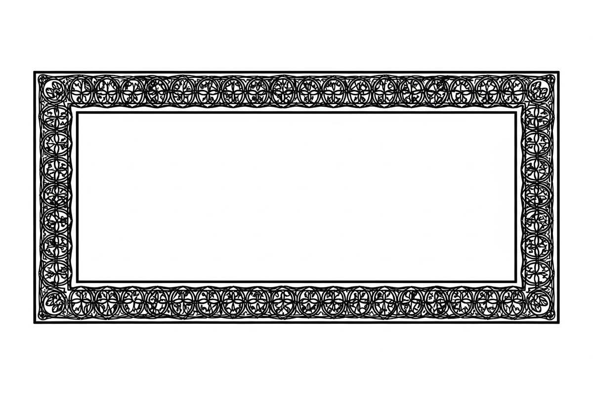 Decorative Rectangle Frame Bundle, an Illustration by Designs_River (Photo 20 of 31)