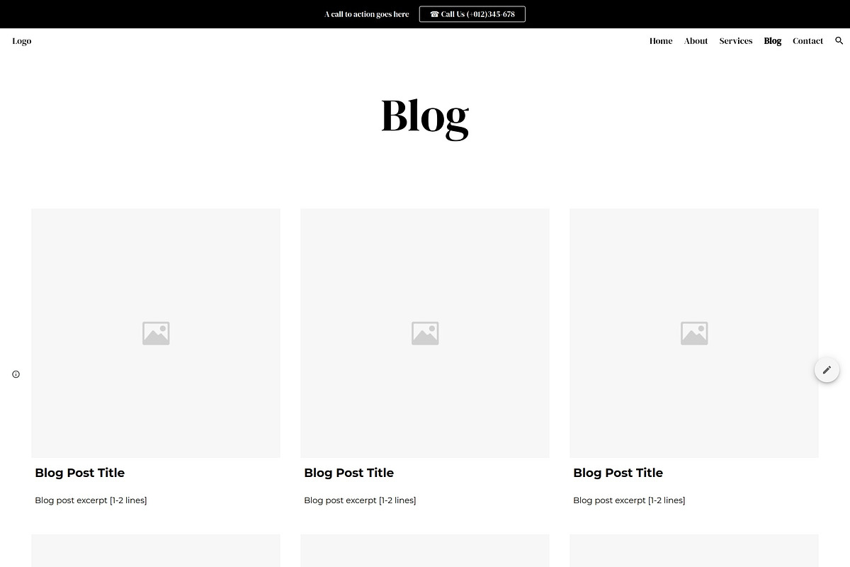 Services 1 / Google Site Wireframe, a Templates & Theme by Template Heaven (Photo 4 of 6)