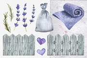Lavender Spa Watercolor Set, an Illustration by NATASHA CHU (Thumbnail 5 of 19)