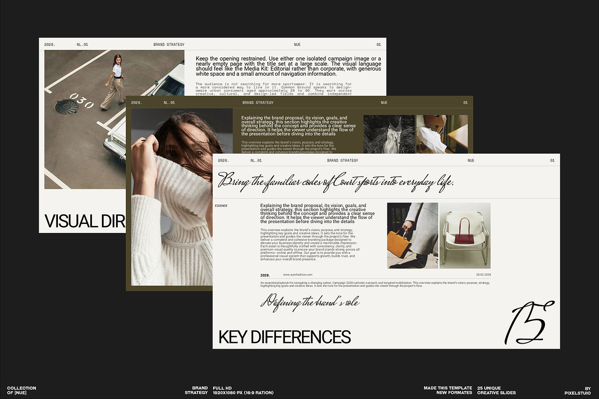 Brand Strategy Presentation Template, a Presentation Template by GoldenPixelStudio (Photo 4 of 10)