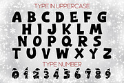 Christmas Santa Hat Display Font, a Sans Serif Font by Adalin Shop (Thumbnail 3 of 7)