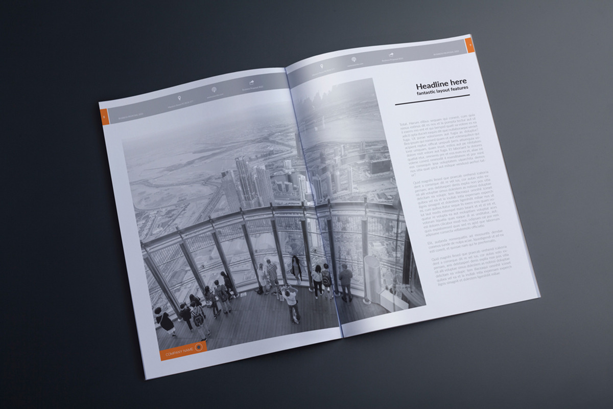 Rudanstudio Proposal Template, a Brochure Template by RudanStudio (Photo 5 of 17)