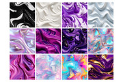 Liquid Flow Seamless Pattern, a Pattern Graphic by Forhadx5 (Thumbnail 6 of 21)