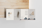 A4 Size Four Fold Brochure Mockup, a Print Template by pmvch (Thumbnail 16 of 20)
