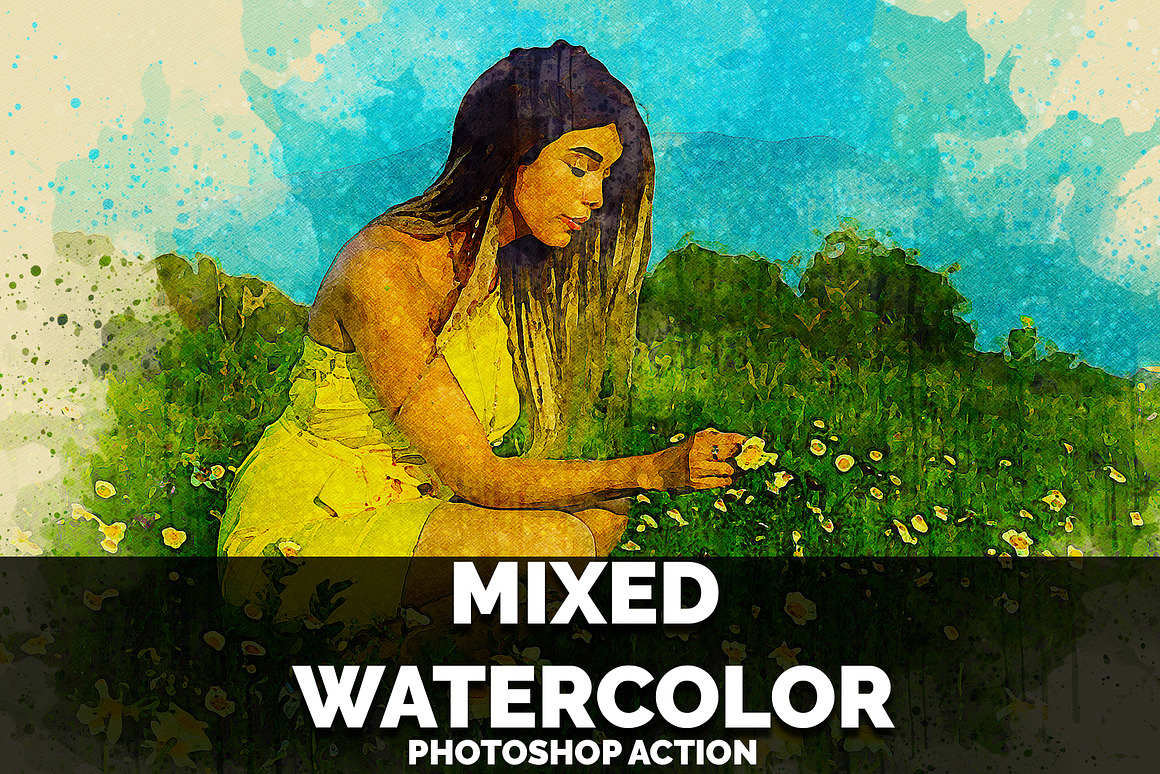 830 Creative Photoshop Action BUNDLE, an Action Add-On by Design Forest (Photo 26 of 133)