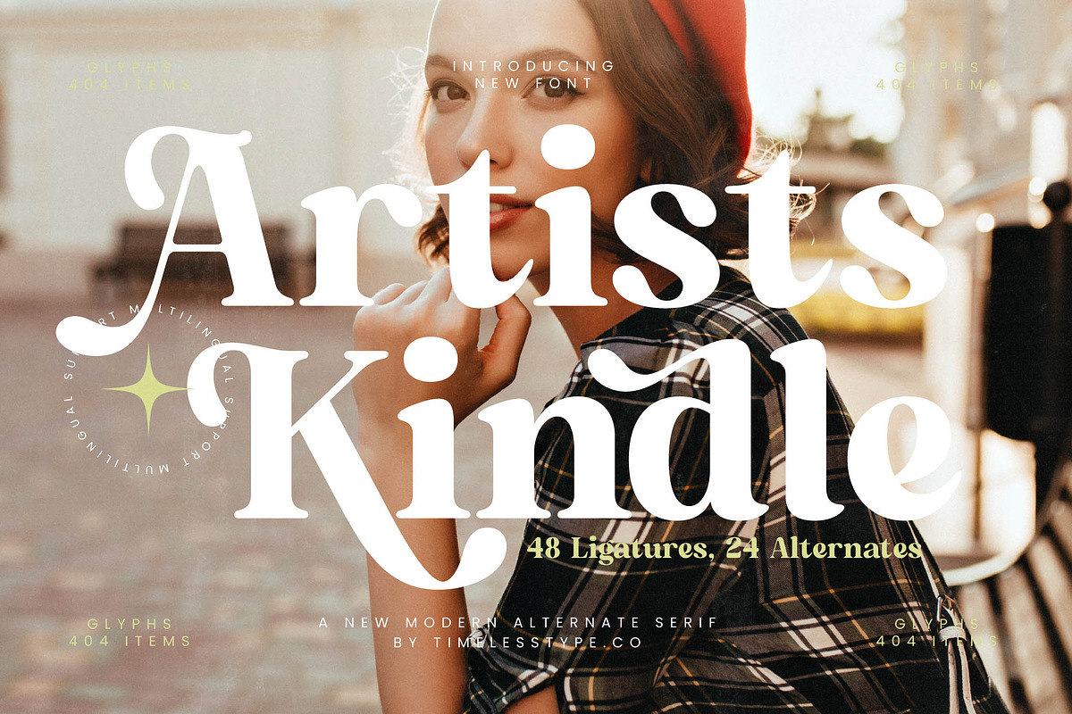 Artists Kindle Modern Serif Font, a Serif Font by timelesstype.co (Photo 1 of 20)