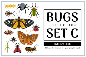 Bugs Collection Set C