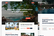 Hotel and Resort Landing Page, an UI Kit Template by ENATIVE (Thumbnail 2 of 4)