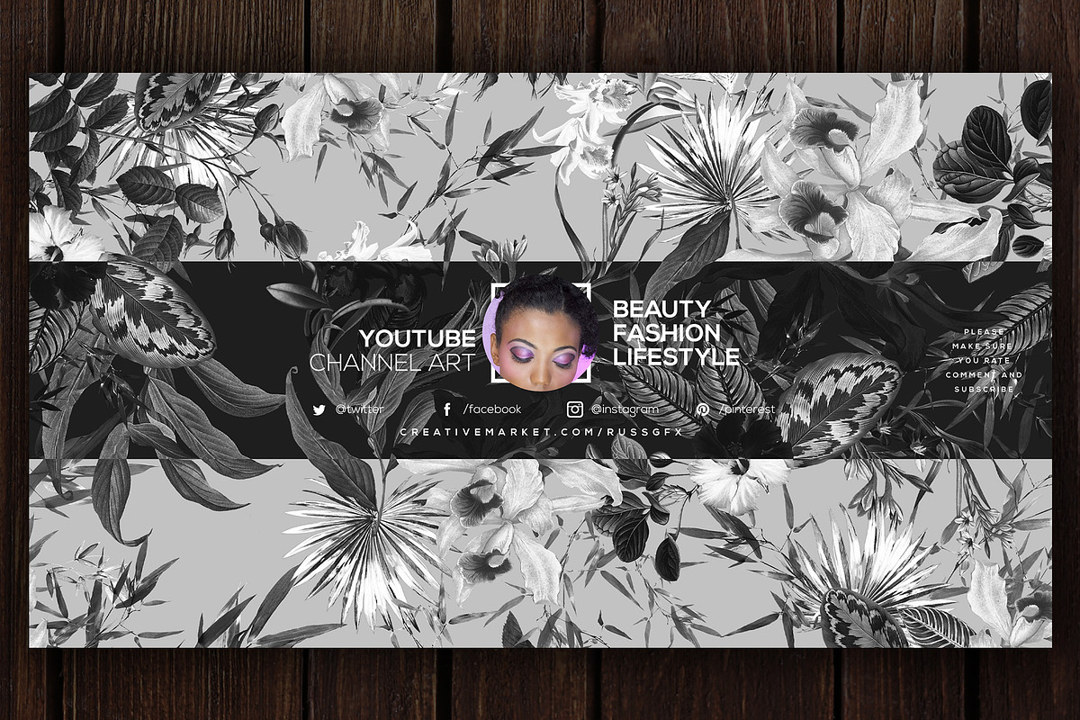 10 Youtube Channel Art Banners vol11, a Social Media Template by RussGFX (Photo 13 of 13)