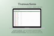 Standard Biweekly Budget - Green, a Templates & Theme by The Creative Plans co (Thumbnail 7 of 10)