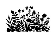 50 Botanical Garden Silhouette bundl, an Illustration by Designs_River (Thumbnail 34 of 51)
