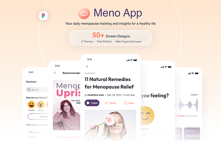 Meno App UI Kit