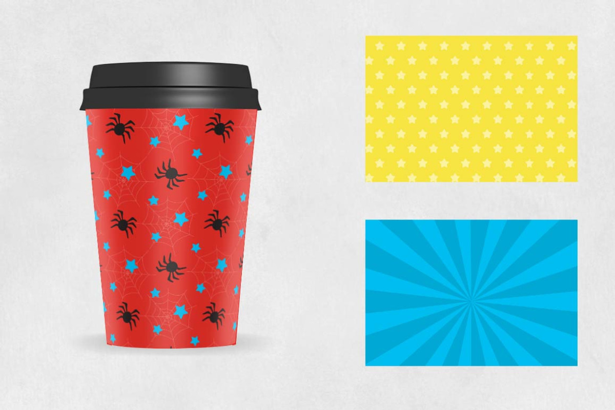 SUPERHERO BABY Pattern collection, a Pattern Graphic by PrettyPatterns