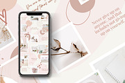 Self love Instagram Puzzle Canva, a Social Media Template by DeeBeeDesign (Thumbnail 2 of 10)