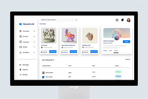 Nyulam.id - NFT Admin Dashboard