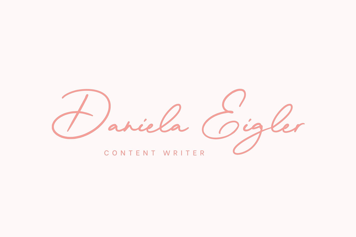 Claudine Script, a Script Font by etigletters (Photo 4 of 10)