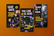Indie Rock Festival Instagram Story, a Social Media Template by Annora Studio (Thumbnail 5 of 6)