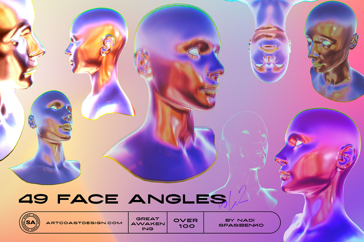 AWAKENING 3D Objects & Poster, a Wallpaper Graphic by nadispasibenko (Photo 9 of 16)