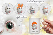 Baby owl, an Animal Illustration by TanyaSchuka (Thumbnail 5 of 5)