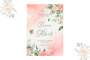 Wedding Invitation Template Card A5, an Invitation Template by Design Scribble (Thumbnail 2 of 4)