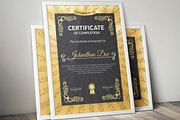 Certificate Word | PSD | AI, a Stationery Template by Curve Design (Thumbnail 2 of 4)