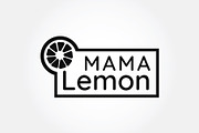 Mama Lemon - Logo for Club & Bar, a Branding & Logo Template by Creattlle (Thumbnail 3 of 4)