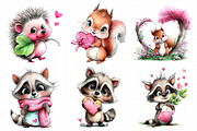Woodland Romance Clipart, an Illustration by Daily.Designs (Thumbnail 7 of 8)