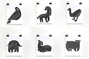 Cute animals BUNDLE, an Animal Illustration by Mii Lab (Thumbnail 5 of 20)