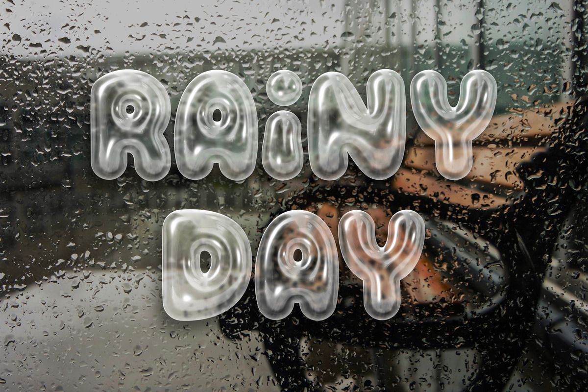 Blown Glass 3D SVG Bubble Color Font, a Sans Serif Font by The Creative Bix (Photo 7 of 13)