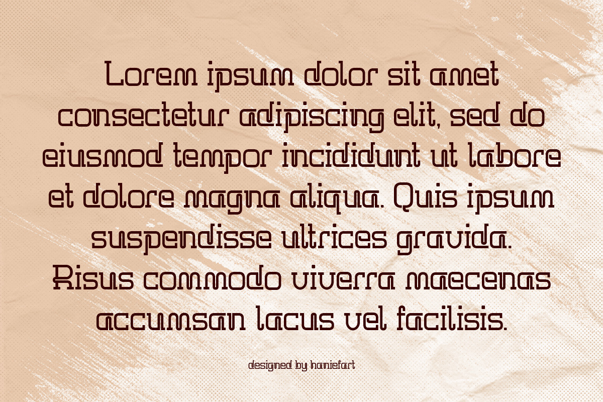 Agostia - Modern Display Font, a Slab Serif Font by haniefart (Photo 5 of 10)