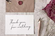 Shallifronthe A Monoline Script, a Script Font by Allouse Studio (Thumbnail 10 of 10)