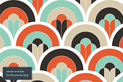 Retro Fish Scale Seamless Patterns, a Pattern Graphic by Firowerk (Thumbnail 4 of 8)