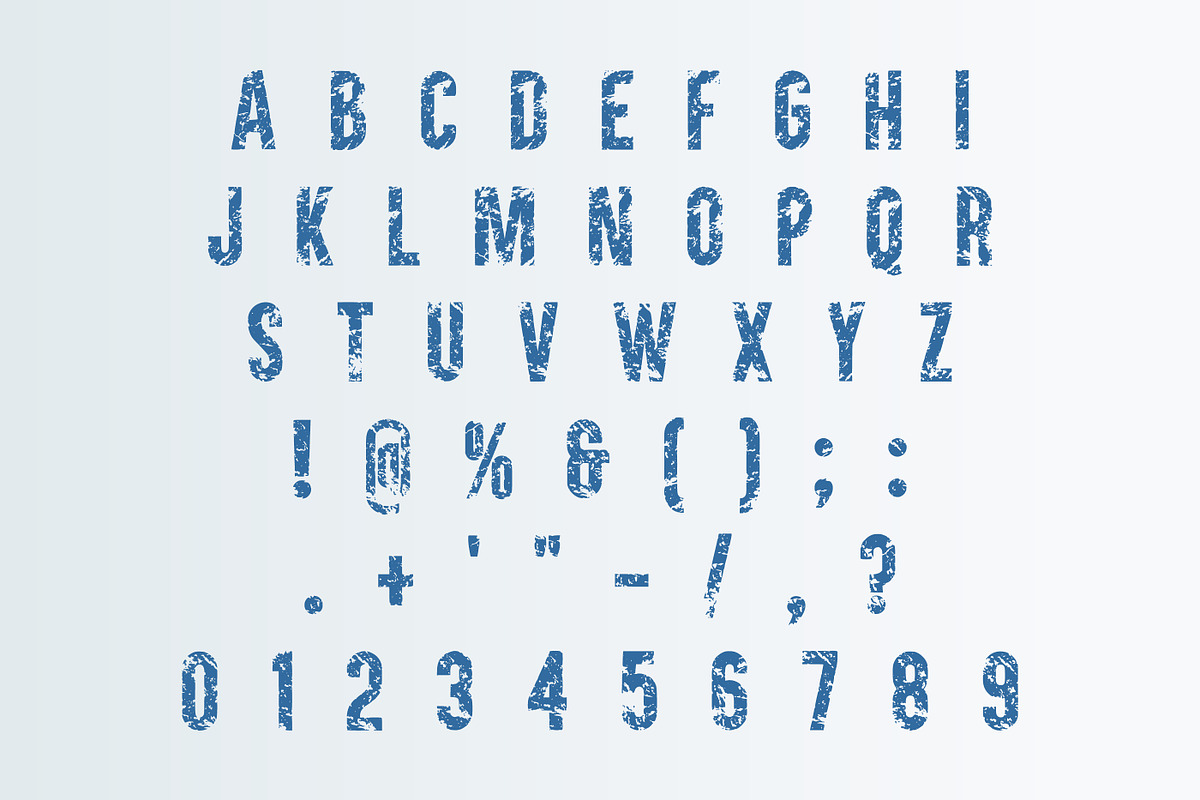 Classical Grunge, a Sans Serif Font by Limited.studio (Photo 7 of 7)