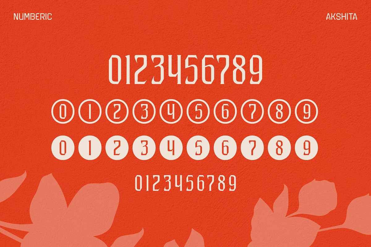 Akshita - Display Font, a Font by Uncarving (Photo 6 of 12)
